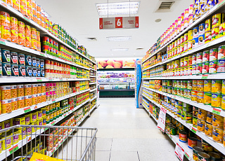 Мерчандайзинг в продуктовом магазине