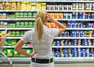 Мерчандайзинг в магазине продуктов